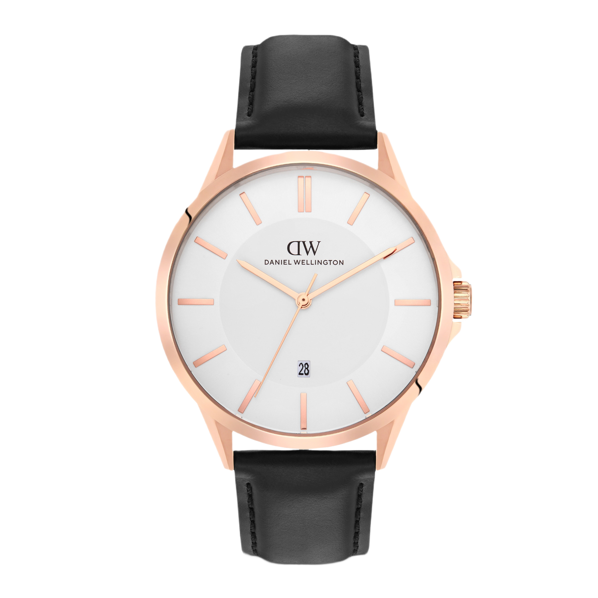 Daniel Wellington Round 42mm Silver Dial Analog Men Watch - DW0DG1702