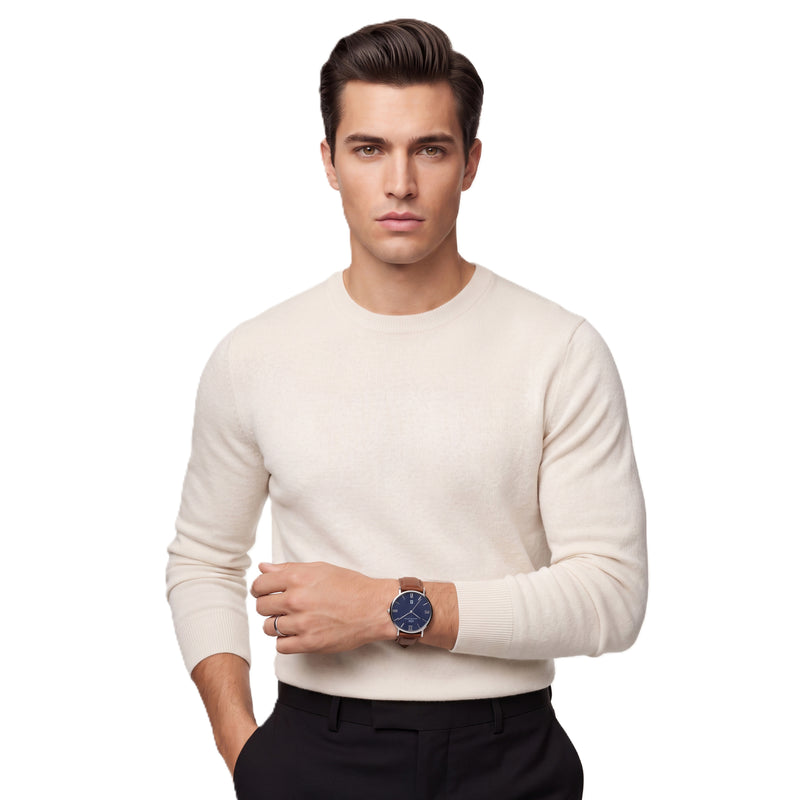 Daniel Wellington Round 42mm Blue Dial Analog Men Watch - DW0DG1800 Watch Daniel Wellington