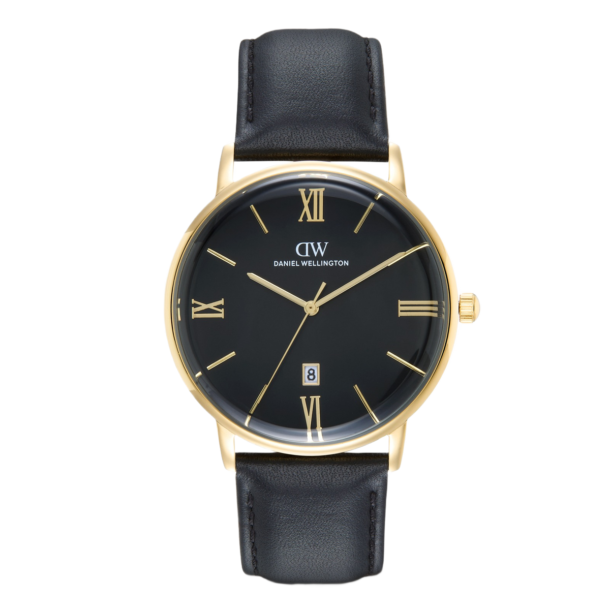 Daniel Wellington Round 42mm Black Dial Analog Men Watch - DW0DG1801 Watch Daniel Wellington