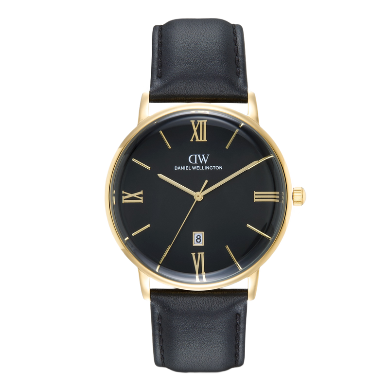 Daniel Wellington Round 42mm Black Dial Analog Men Watch - DW0DG1801 Watch Daniel Wellington