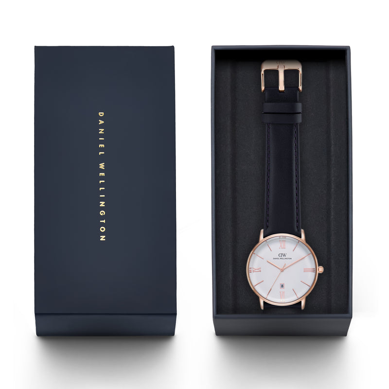 Daniel Wellington Round 42mm White Dial Analog Men Watch - DW0DG1802 Watch Daniel Wellington