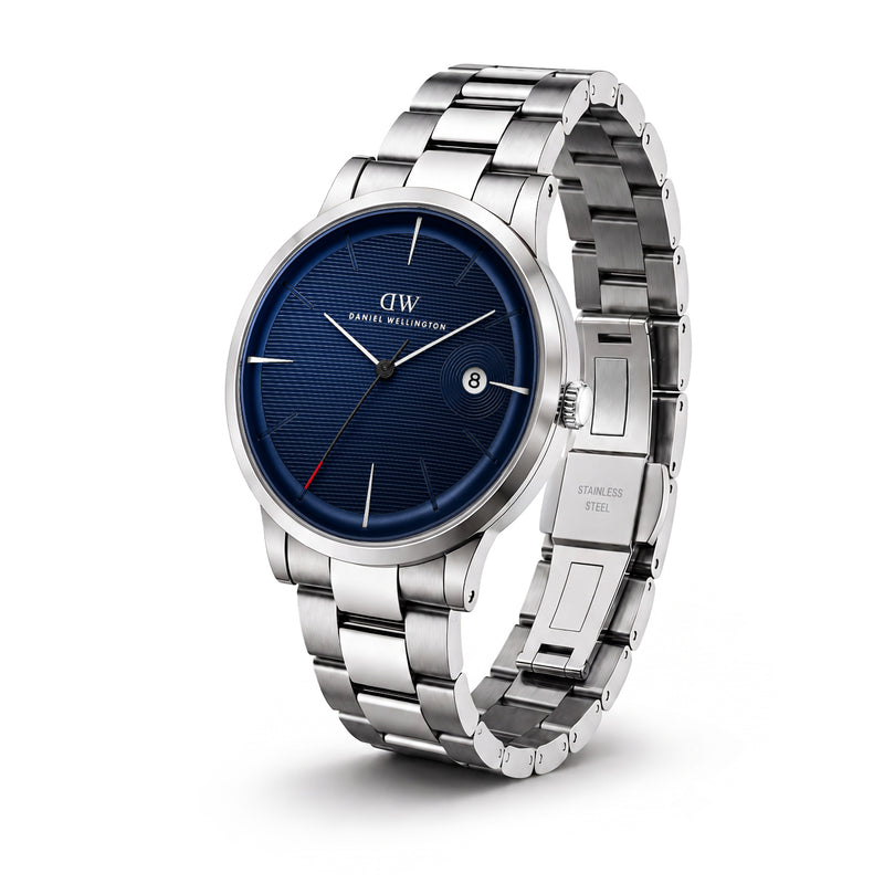 Daniel Wellington Round 43mm Blue Dial Analog Men Watch - DW0DG1900 Watch Daniel Wellington