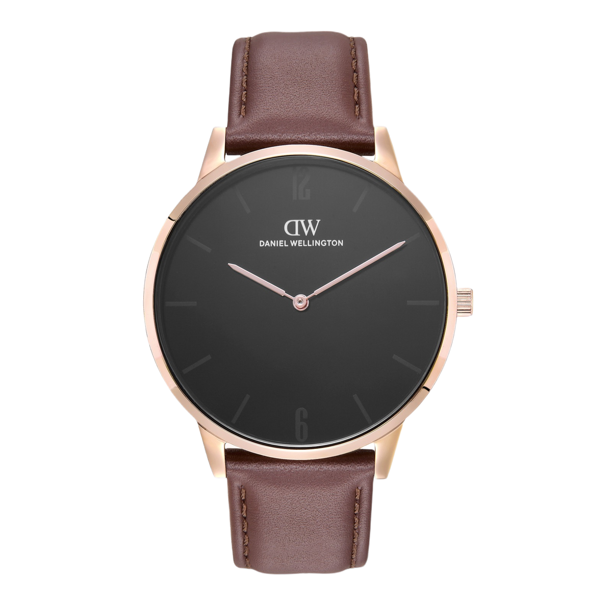 Daniel Wellington Round 42mm Black Dial Analog Men Watch - DW0DG2001
