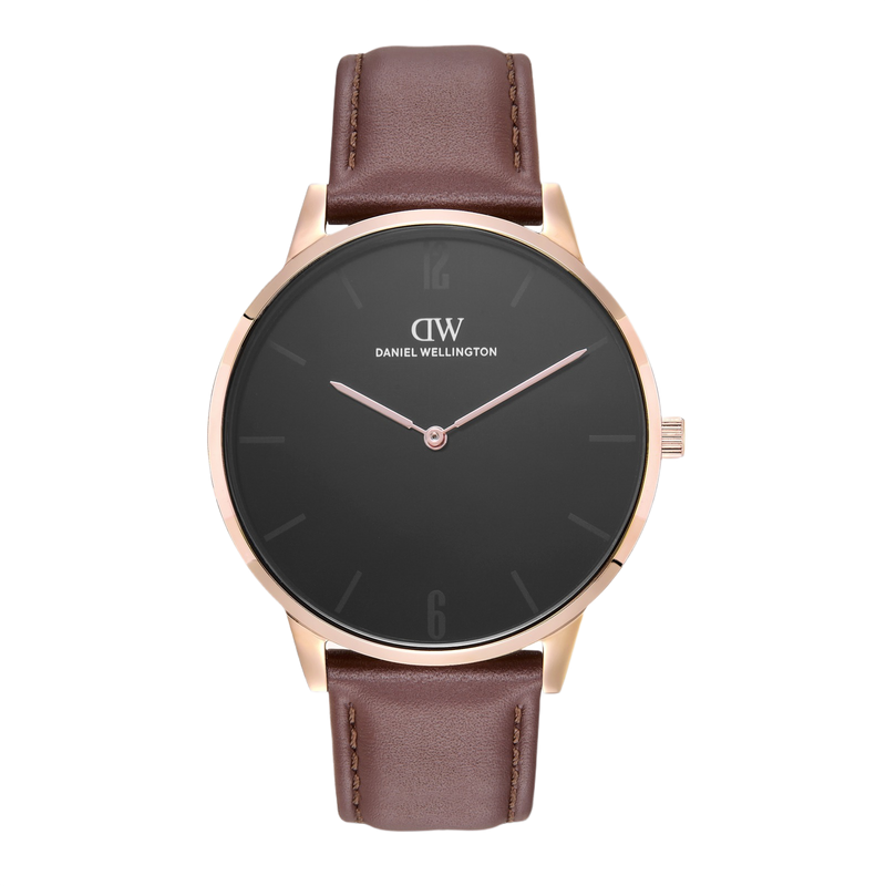 Daniel Wellington Round 42mm Black Dial Analog Men Watch - DW0DG2001 Watch Daniel Wellington