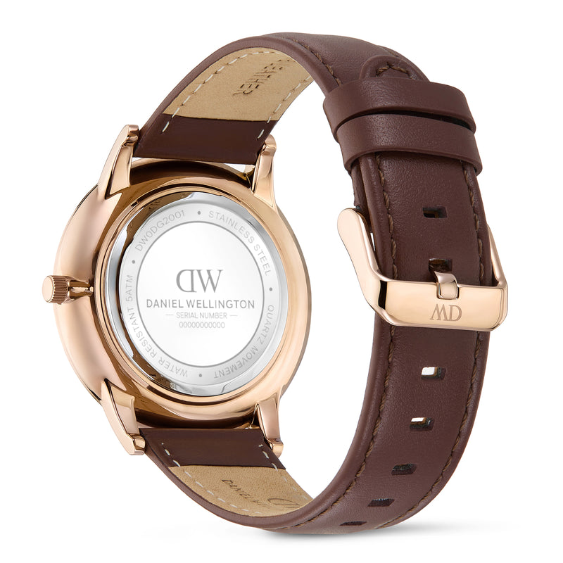 Daniel Wellington Round 42mm Black Dial Analog Men Watch - DW0DG2001 Watch Daniel Wellington