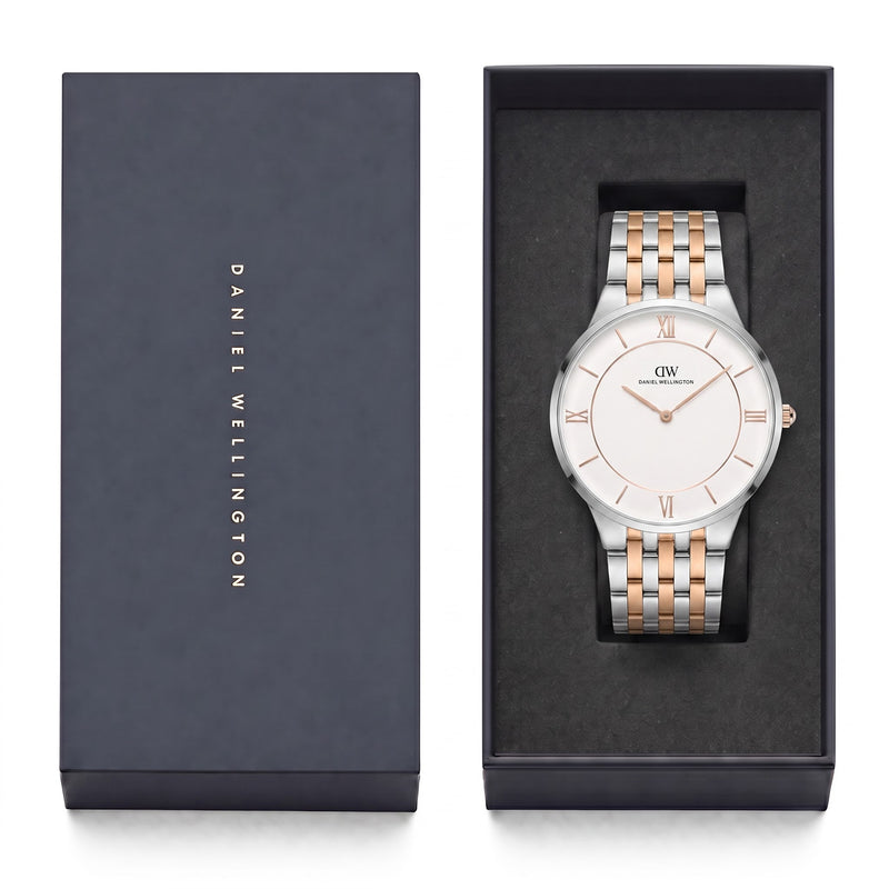 Daniel Wellington Round 42mm Silver Dial Analog Men Watch - DW0DG2100 Watch Daniel Wellington