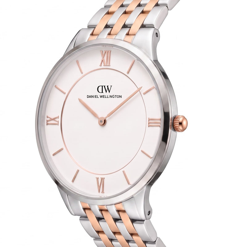 Daniel Wellington Round 42mm Silver Dial Analog Men Watch - DW0DG2100 Watch Daniel Wellington