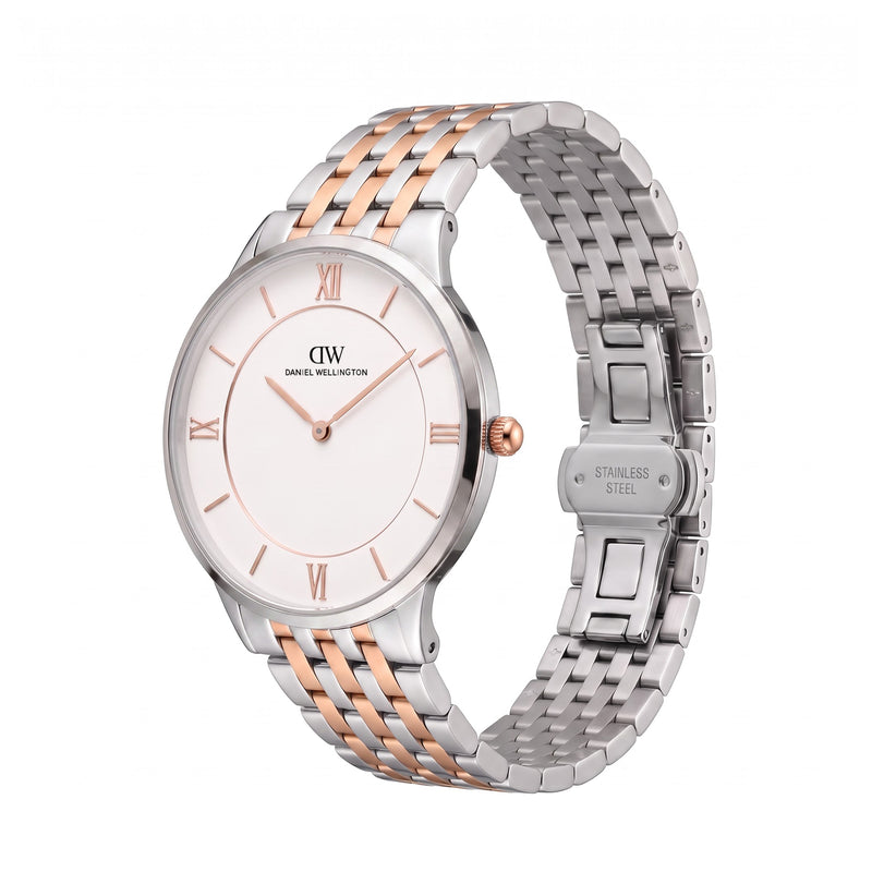 Daniel Wellington Round 42mm Silver Dial Analog Men Watch - DW0DG2100 Watch Daniel Wellington