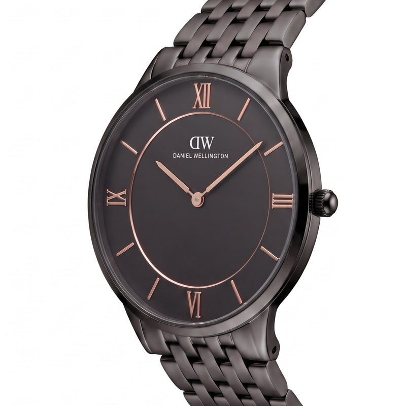 Daniel Wellington Round 42mm Black Dial Analog Men Watch - DW0DG2101 Watch Daniel Wellington