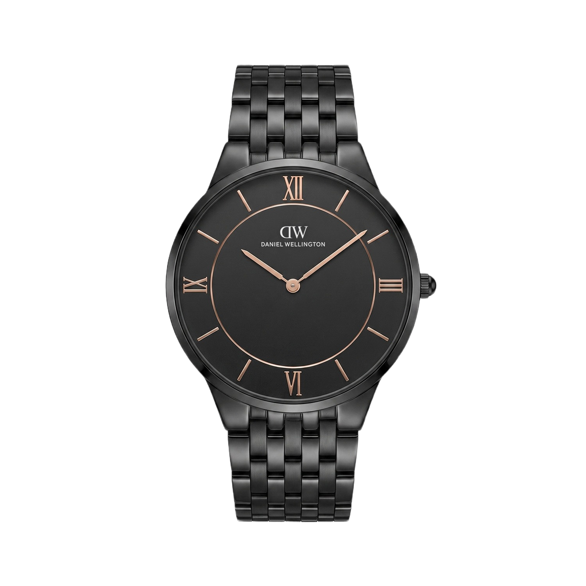 Daniel Wellington Round 42mm Black Dial Analog Men Watch - DW0DG2101