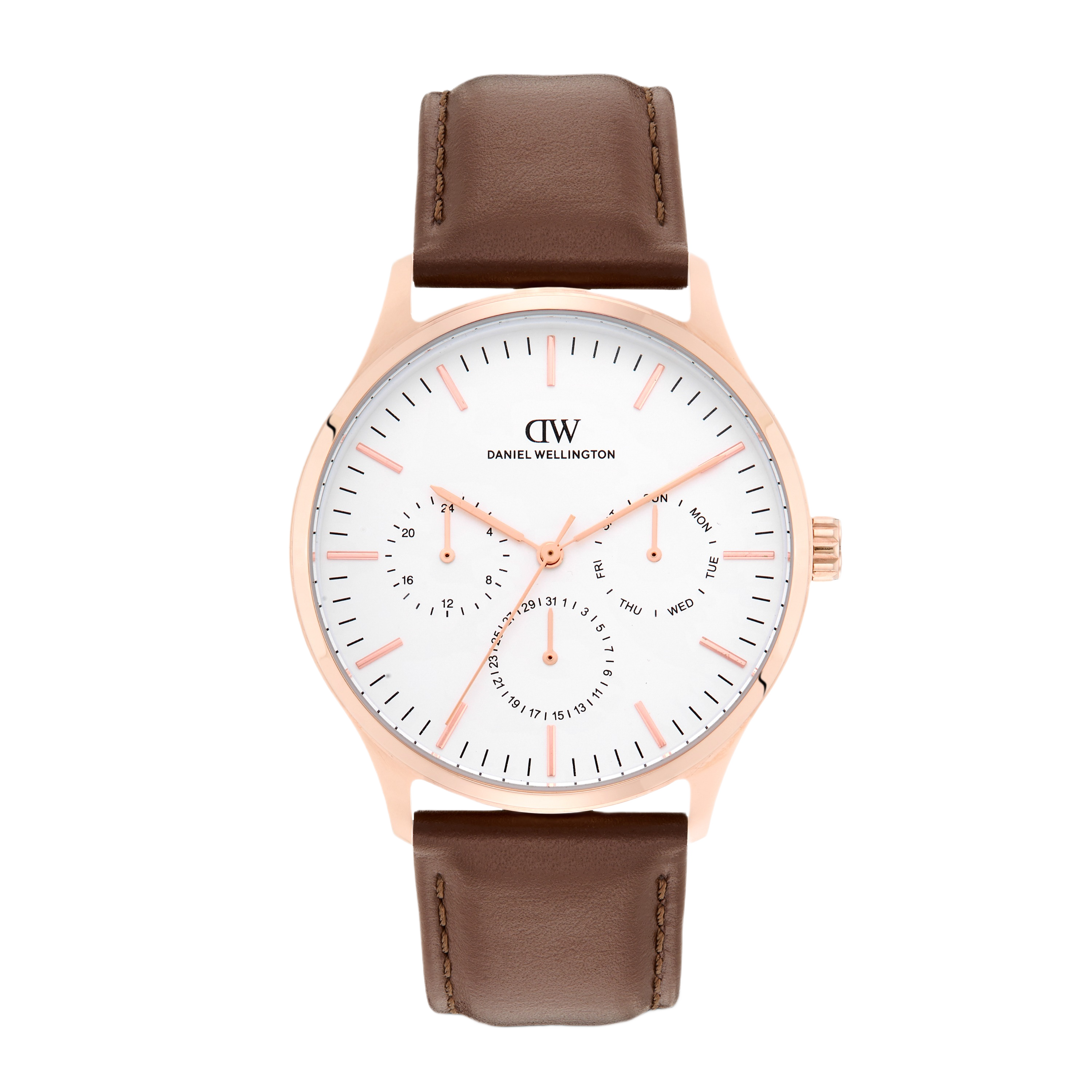 Daniel Wellington Round 42mm White Dial Analog Men Watch - DW0DG2201 Watch Daniel Wellington