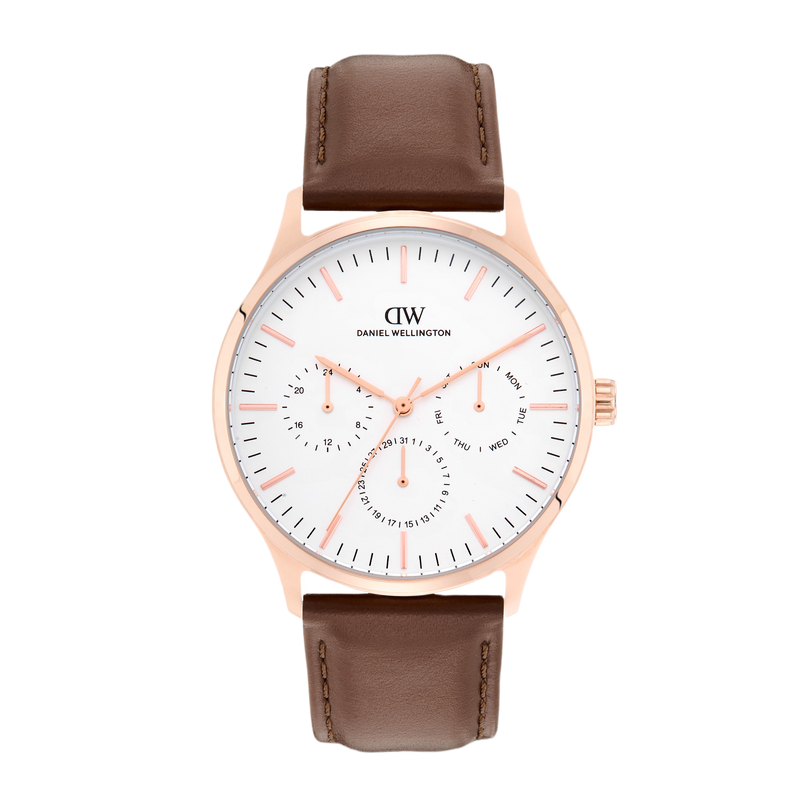 Daniel Wellington Round 42mm White Dial Analog Men Watch - DW0DG2201 Watch Daniel Wellington