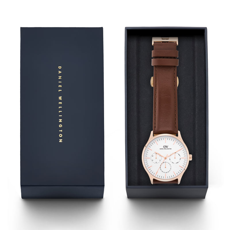 Daniel Wellington Round 42mm White Dial Analog Men Watch - DW0DG2201 Watch Daniel Wellington