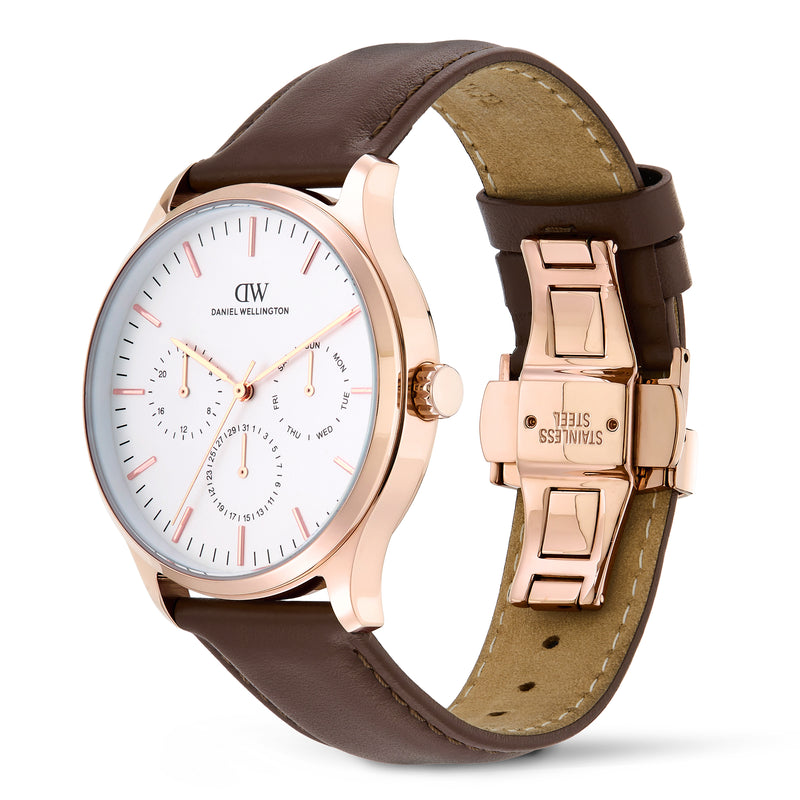Daniel Wellington Round 42mm White Dial Analog Men Watch - DW0DG2201 Watch Daniel Wellington