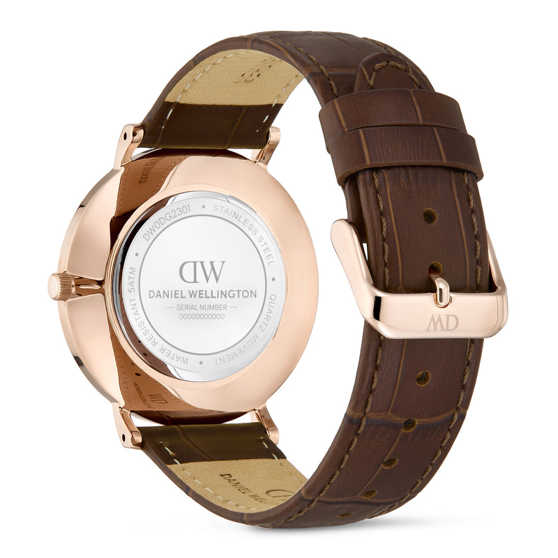 Daniel Wellington Round 41mm Off White Dial Analog Men Watch - DW0DG2301 Watch Daniel Wellington