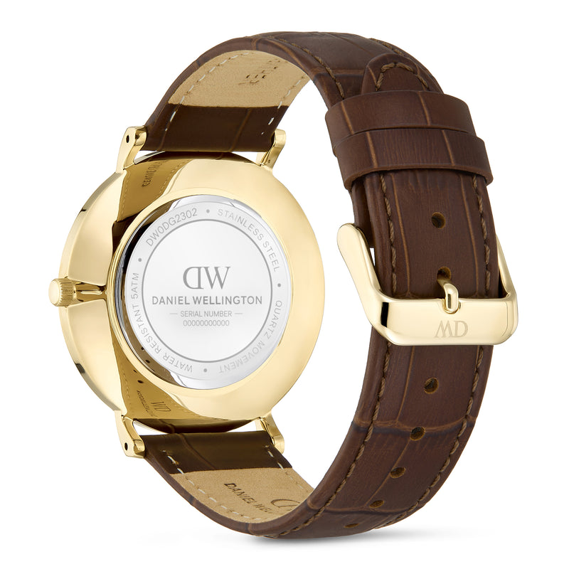 Daniel Wellington Round 41mm White Dial Analog Men Watch - DW0DG2302 Watch Daniel Wellington