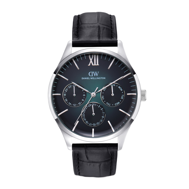 Daniel Wellington Round 41mm Teal Dial Analog Men Watch - DW0DG2400 Watch Daniel Wellington