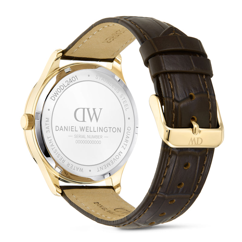 Daniel Wellington Round 41mm Brown Dial Analog Men Watch - DW0DG2401 Watch Daniel Wellington