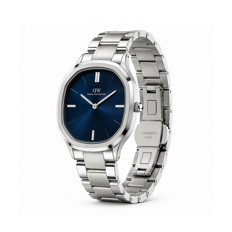 Daniel Wellington Octagonal 38mm Blue Dial Analog Men Watch - DW0DG2500 Watch Daniel Wellington