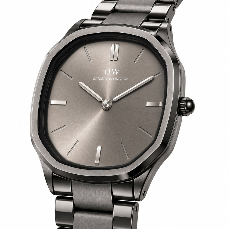 Daniel Wellington Octagonal 38mm Grey Dial Analog Men Watch - DW0DG2502 Watch Daniel Wellington