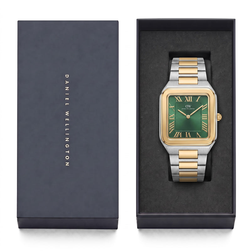 Daniel Wellington Square 34mm Green Dial Analog Men Watch - DW0DG2600 Watch Daniel Wellington