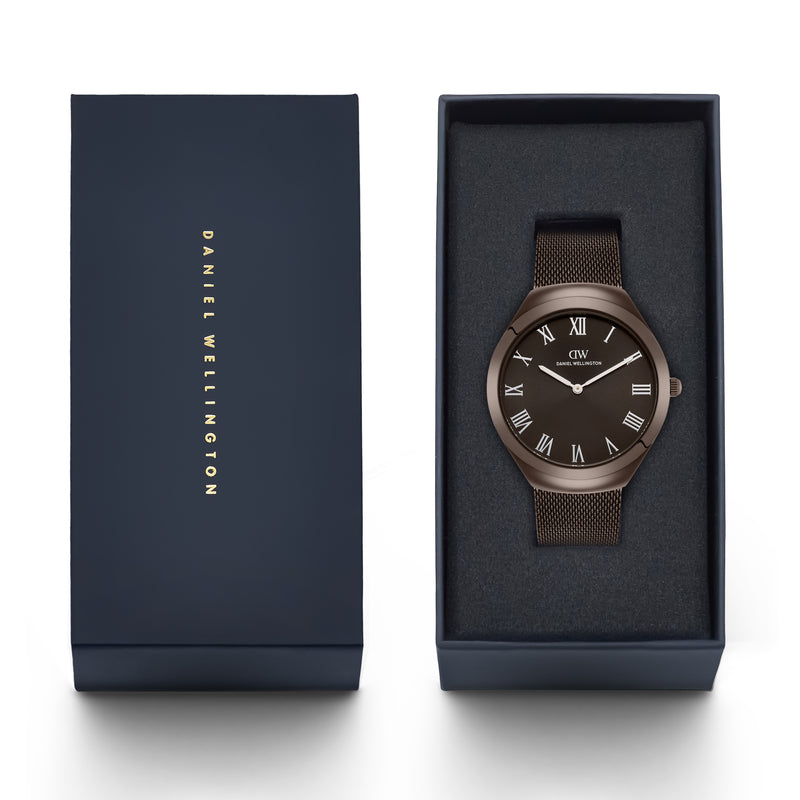 Daniel Wellington Round 41mm Brown Dial Analog Men Watch - DW0DG2700 Watch Daniel Wellington