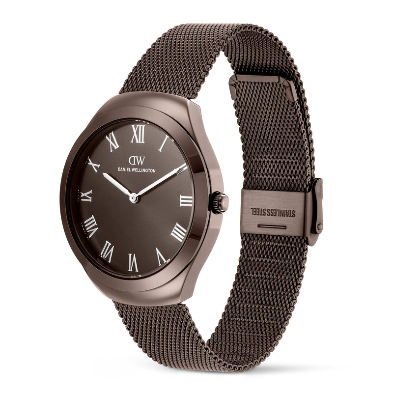 Daniel Wellington Round 41mm Brown Dial Analog Men Watch - DW0DG2700 Watch Daniel Wellington