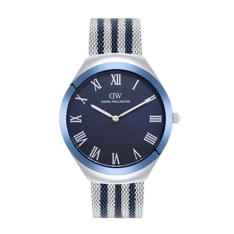 Daniel Wellington Round 41mm Blue Dial Analog Men Watch - DW0DG2701 Watch Daniel Wellington