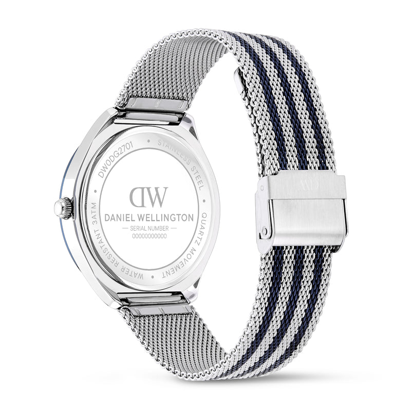 Daniel Wellington Round 41mm Blue Dial Analog Men Watch - DW0DG2701 Watch Daniel Wellington