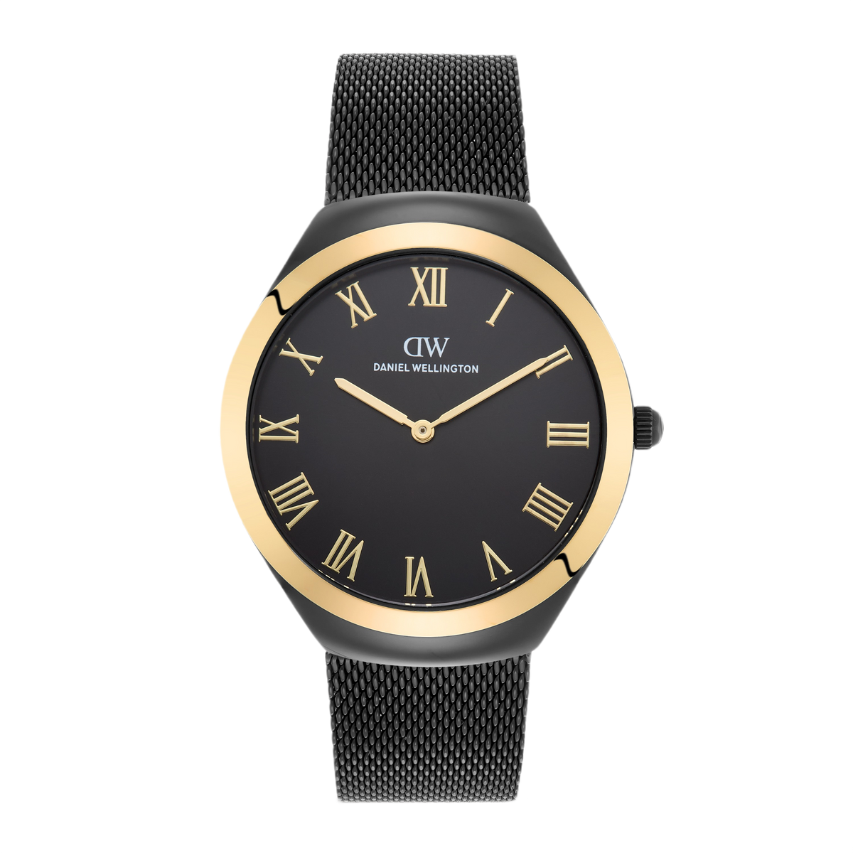 Daniel Wellington Round 41mm Black Dial Analog Men Watch - DW0DG2702