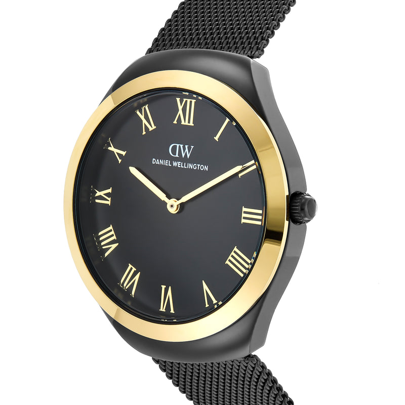 Daniel Wellington Round 41mm Black Dial Analog Men Watch - DW0DG2702 Watch Daniel Wellington