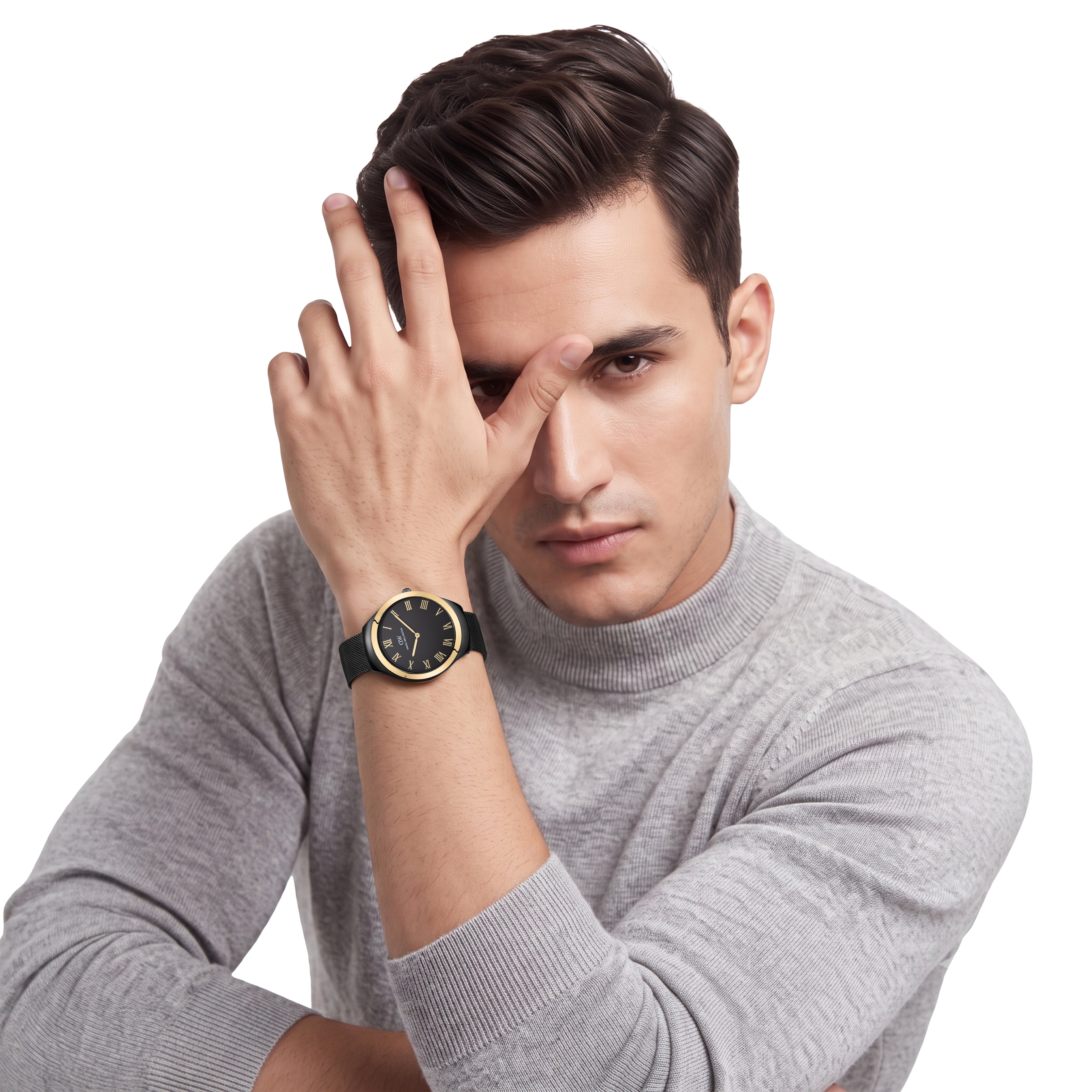 Daniel Wellington Round 41mm Black Dial Analog Men Watch - DW0DG2702 Watch Daniel Wellington