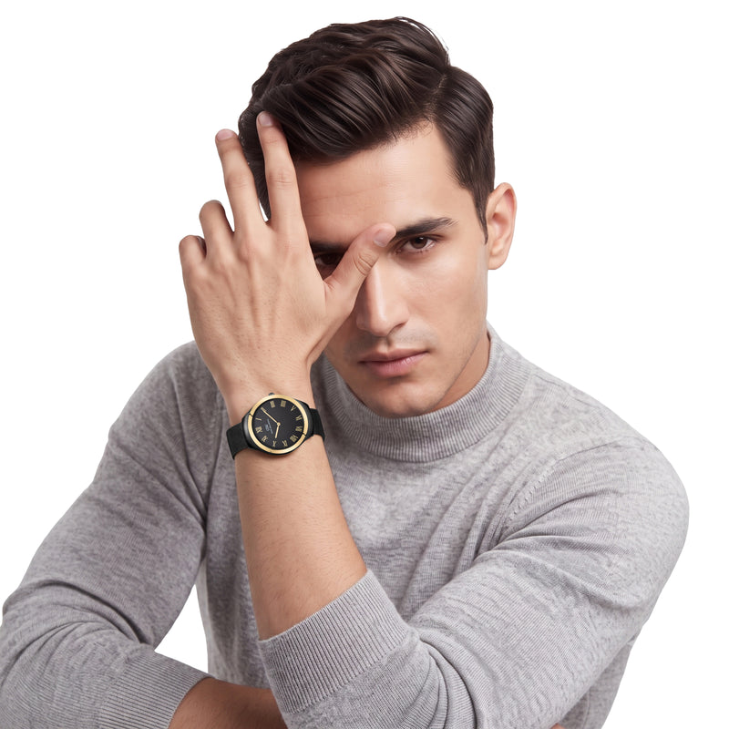 Daniel Wellington Round 41mm Black Dial Analog Men Watch - DW0DG2702 Watch Daniel Wellington