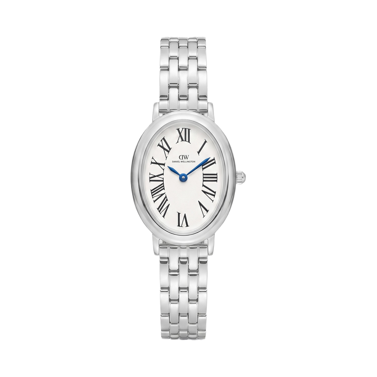 Daniel Wellington Oval 23mm White Dial Analog Women Watch - DW0DL0600