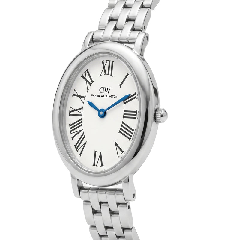 Daniel Wellington Oval 23mm White Dial Analog Women Watch - DW0DL0600 Watch Daniel Wellington