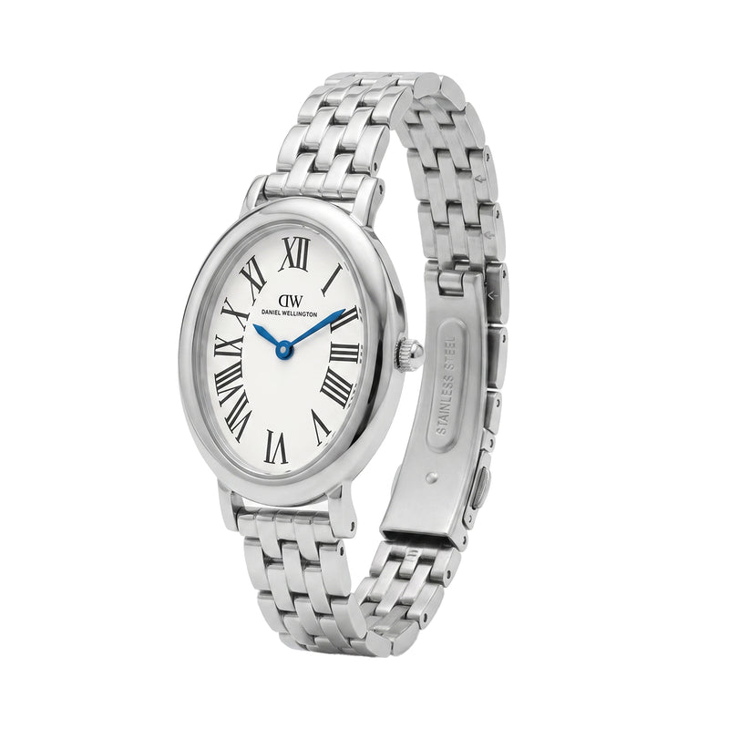 Daniel Wellington Oval 23mm White Dial Analog Women Watch - DW0DL0600 Watch Daniel Wellington