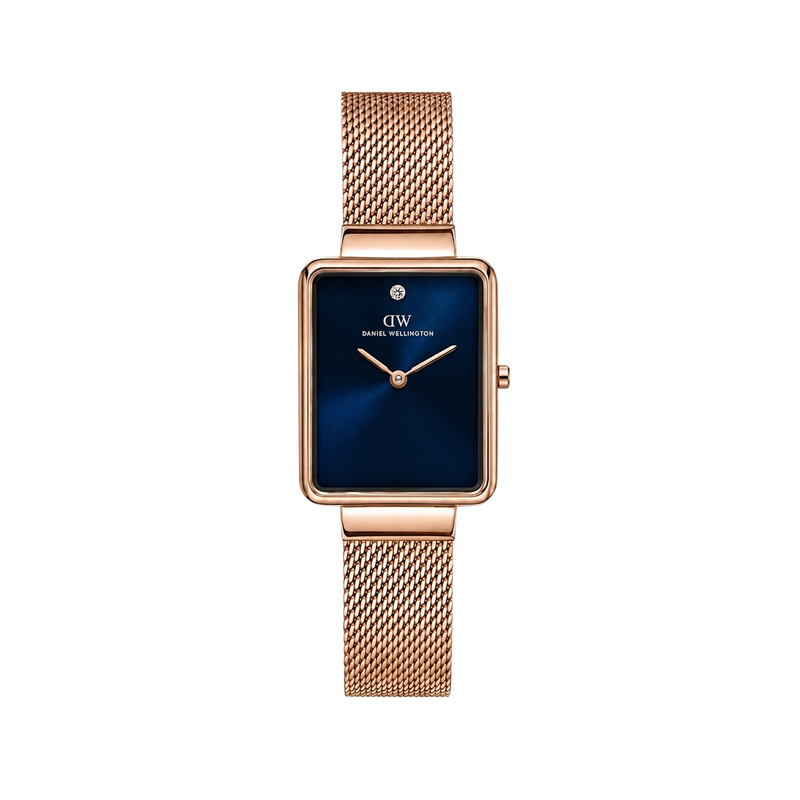 Daniel Wellington Rectangle 22mm Blue Dial Analog Women Watch - DW0DL1001 Watch Daniel Wellington