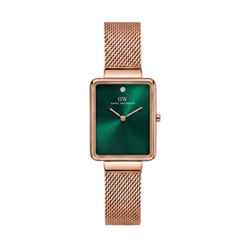 Daniel Wellington Rectangle 22mm Green Dial Analog Women Watch - DW0DL1002 Watch Daniel Wellington