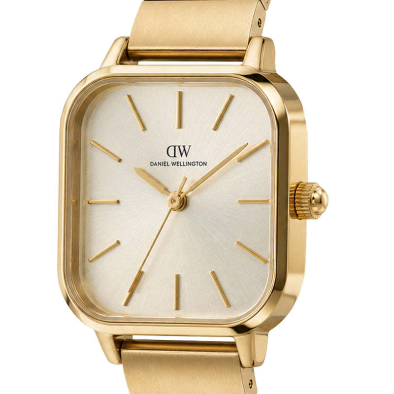 Daniel Wellington Square 25mm Rose Gold-Tone Dial Analog Women Watch - DW0DL1202 Watch Daniel Wellington