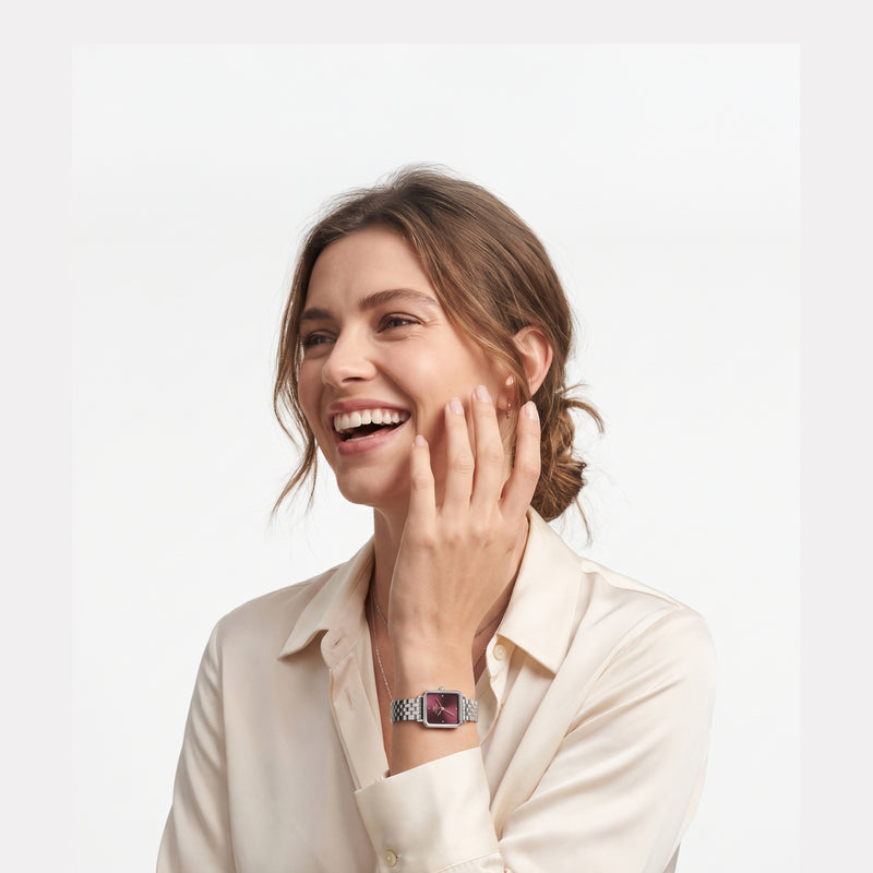 Daniel Wellington Square 23mm Brown Dial Analog Women Watch - DW0DL1600 Watch Daniel Wellington
