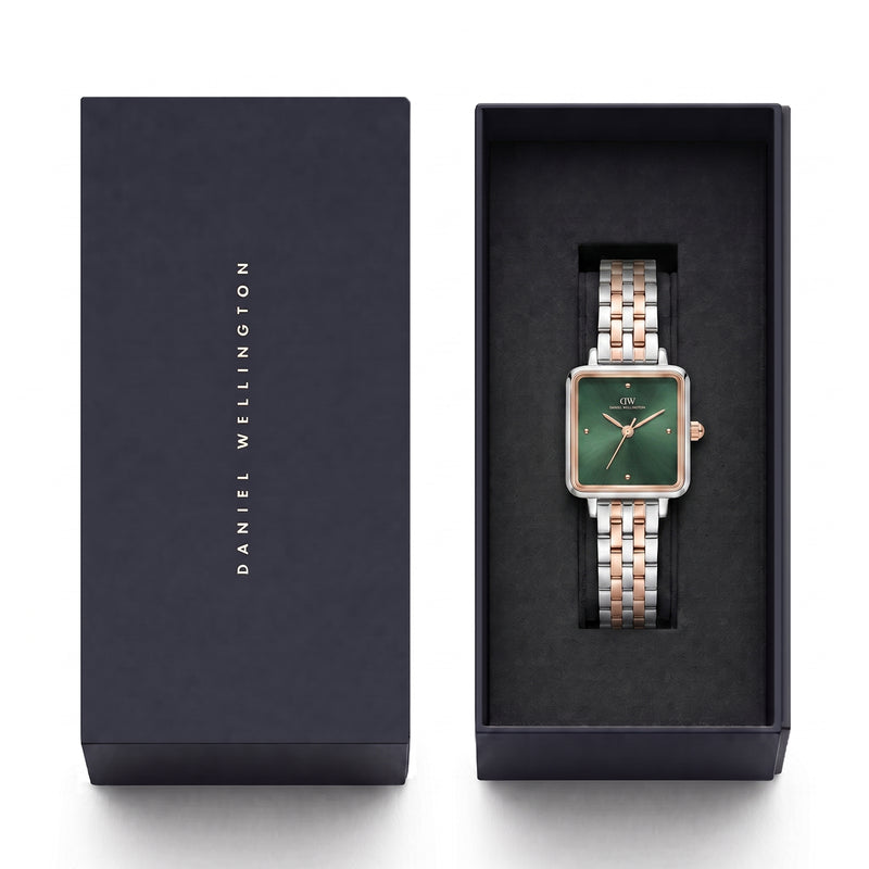 Daniel Wellington Square 23mm Green Dial Analog Women Watch - DW0DL1602 Watch Daniel Wellington