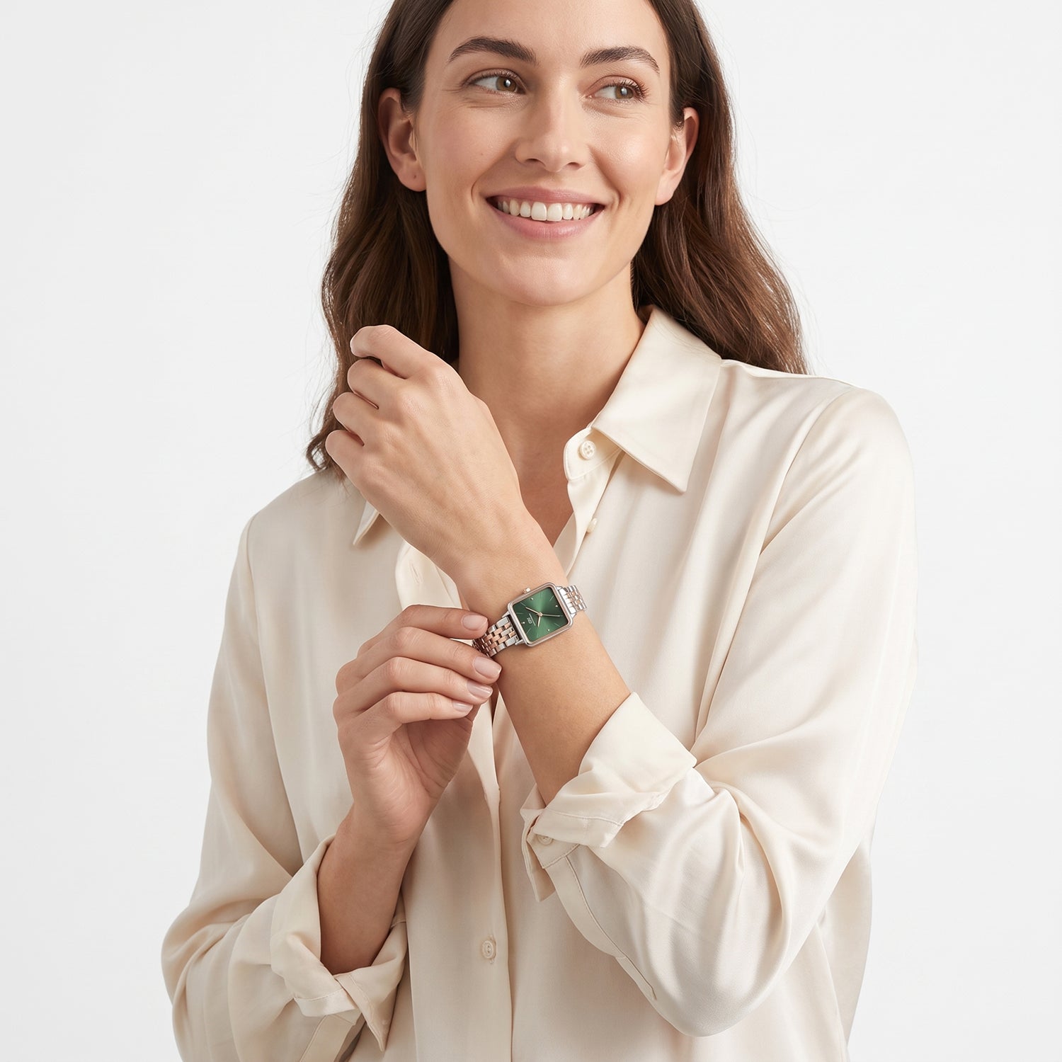 Daniel Wellington Square 23mm Green Dial Analog Women Watch - DW0DL1602 Watch Daniel Wellington