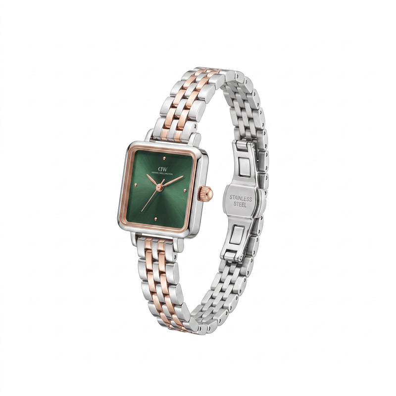 Daniel Wellington Square 23mm Green Dial Analog Women Watch - DW0DL1602 Watch Daniel Wellington