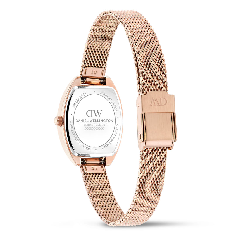 Daniel Wellington Tonneau 20mm Rose Gold-Tone Dial Analog Women Watch - DW0DL2001 Watch Daniel Wellington