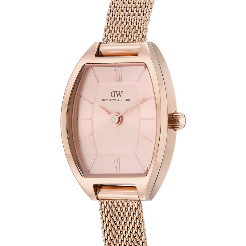 Daniel Wellington Tonneau 20mm Rose Gold-Tone Dial Analog Women Watch - DW0DL2001 Watch Daniel Wellington