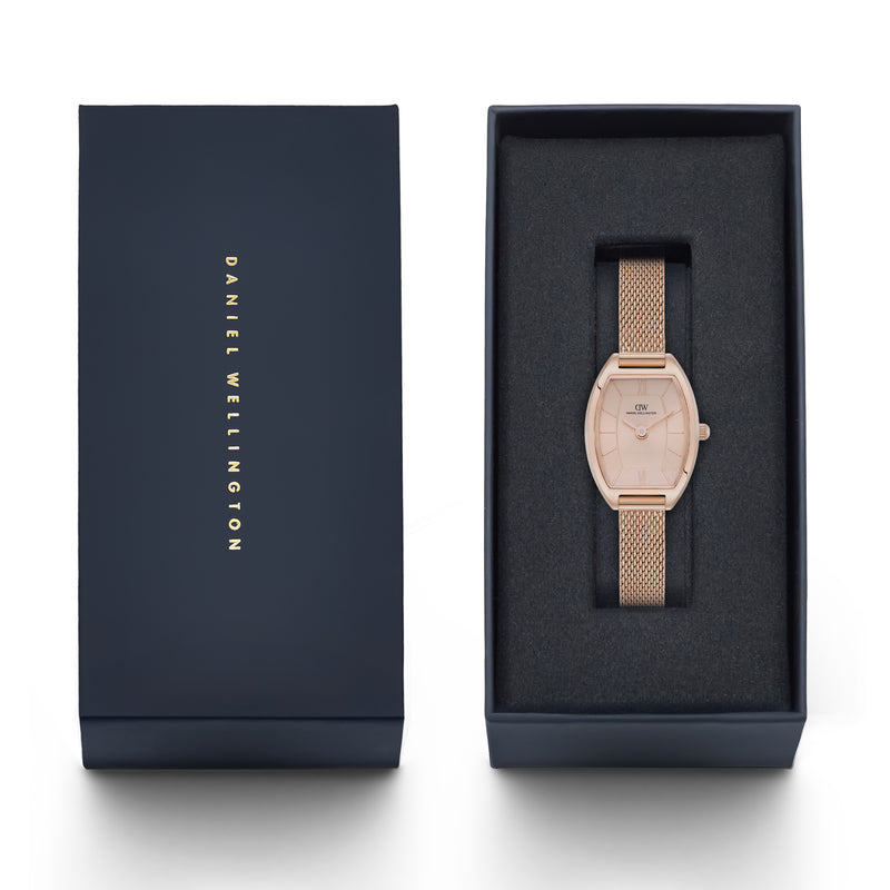 Daniel Wellington Tonneau 20mm Rose Gold-Tone Dial Analog Women Watch - DW0DL2001 Watch Daniel Wellington