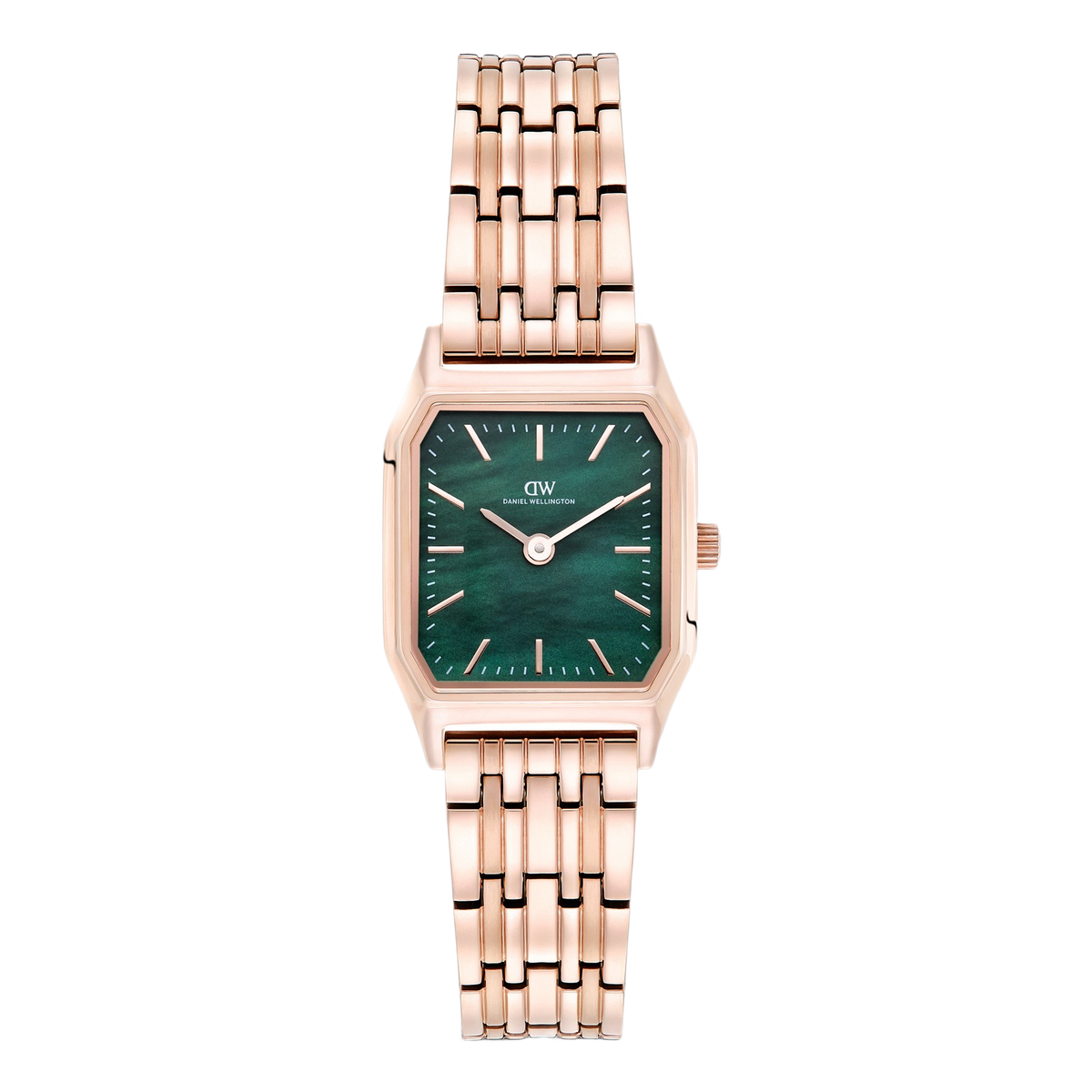 Daniel Wellington Octagonal 23mm Green Dial Analog Women Watch - DW0DL2100