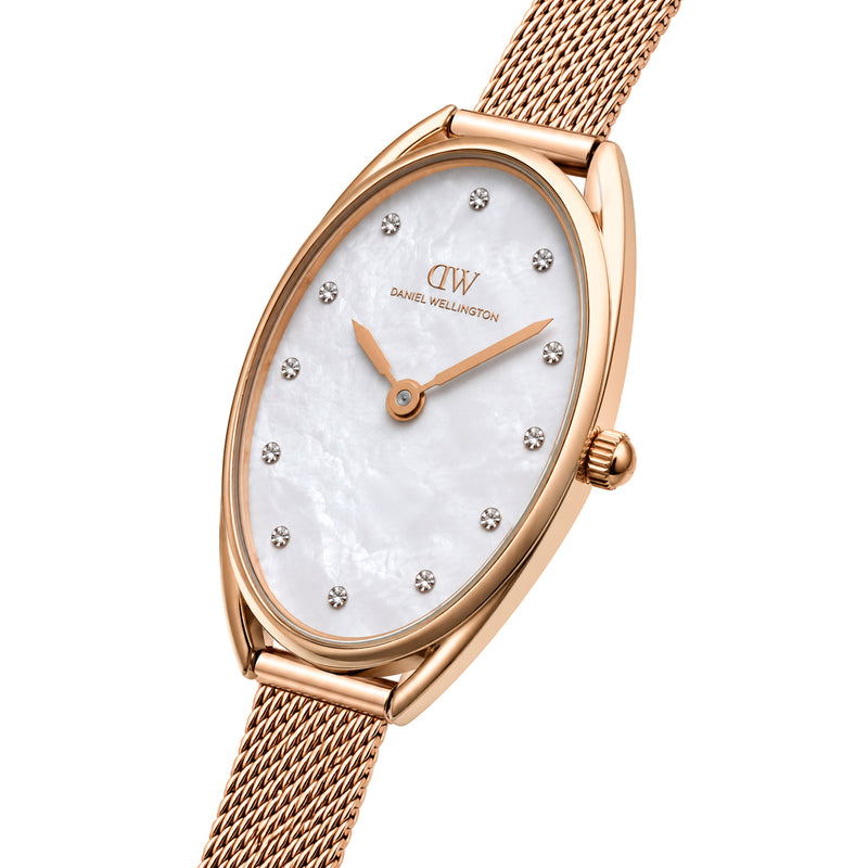 Daniel Wellington Tonneau 22mm Pink Dial Analog Women Watch - DW0DL2201 Watch Daniel Wellington