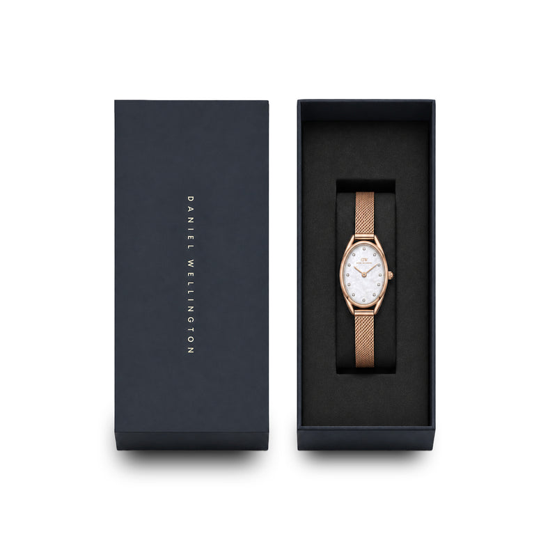 Daniel Wellington Tonneau 22mm Pink Dial Analog Women Watch - DW0DL2201 Watch Daniel Wellington