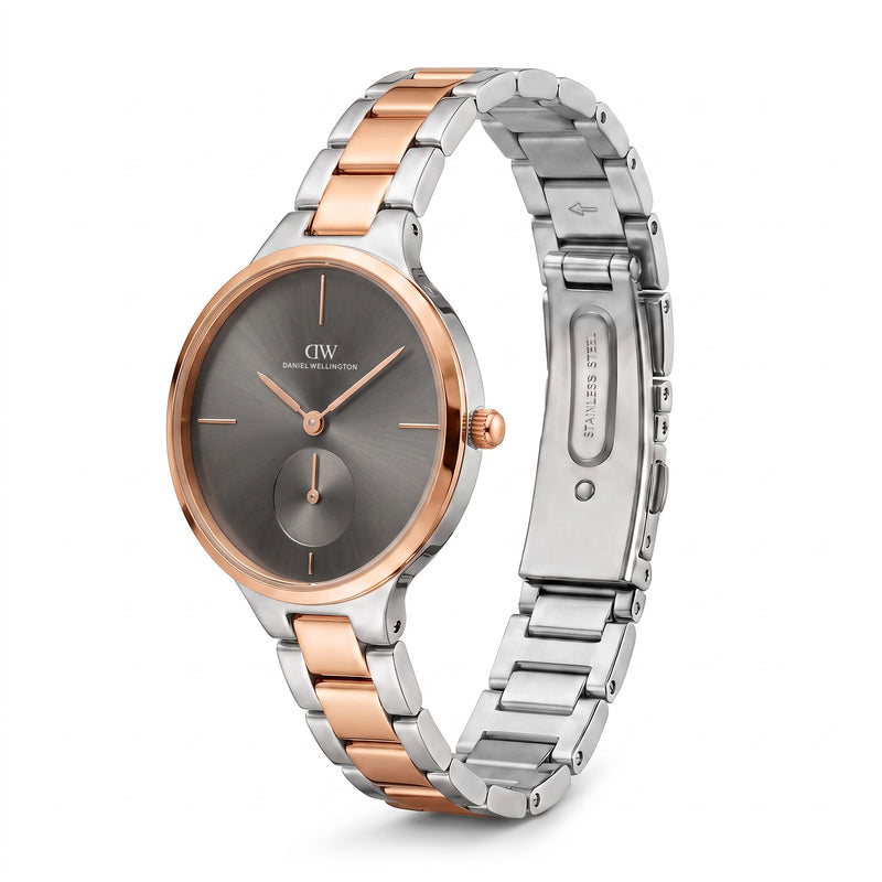 Daniel Wellington Round 32mm Grey Dial Analog Women Watch - DW0DL2301 Watch Daniel Wellington